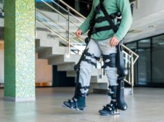 Early Mobilization: Where Exoskeletons Fit in Your Toolkit mechanical exoskeleton disabled person walking