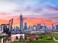 Expanding Surgical Mastery in Shoulder Arthroplasty: AAOS/ASES 2025 Course Chicago Illinois Park and Downtown Skyline